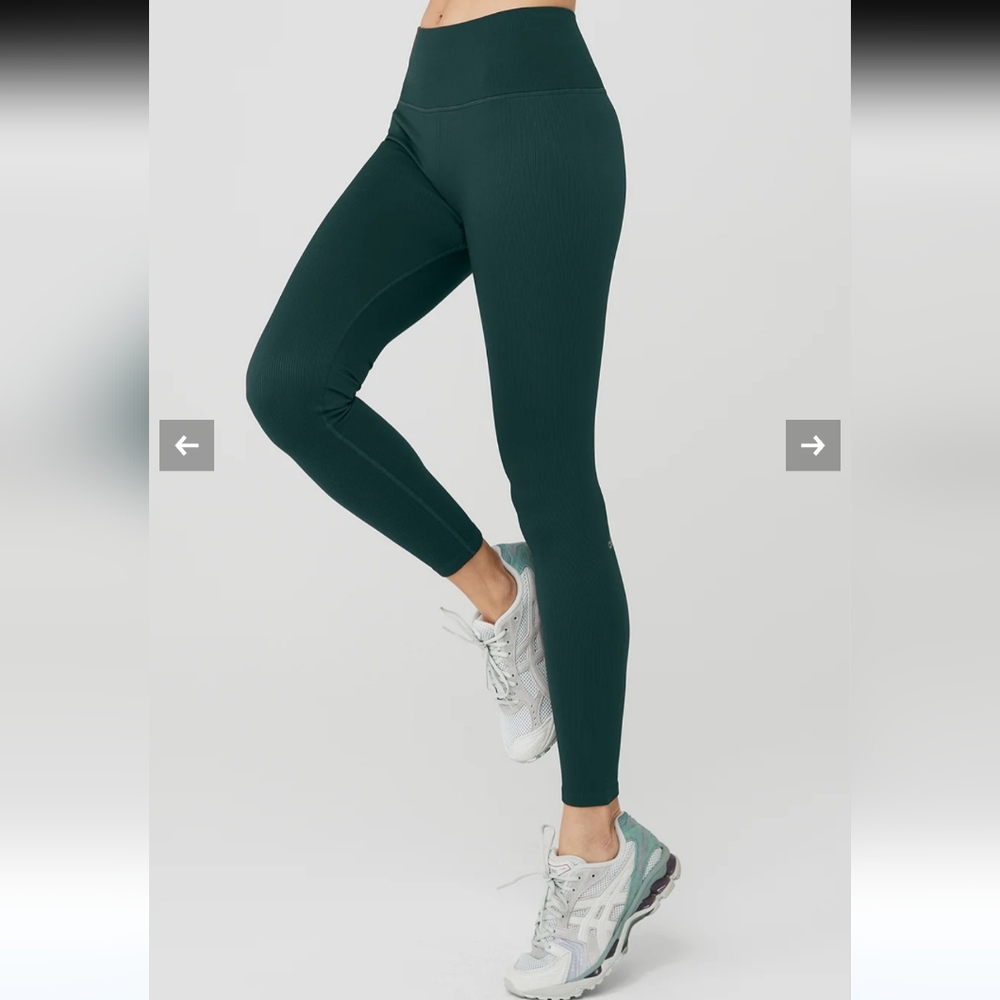 ALO Yoga Forest Green Leggings
